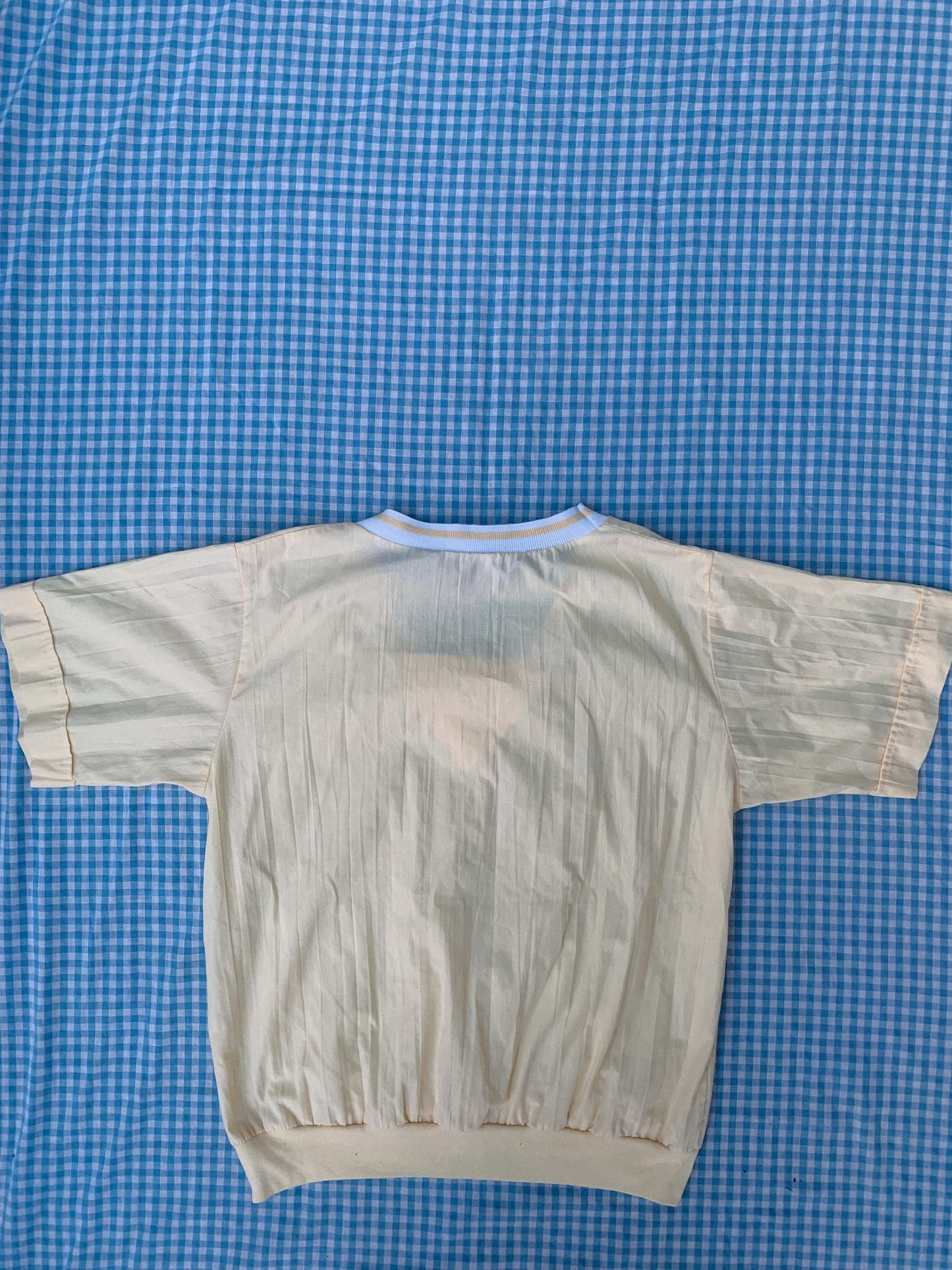 matching pale yellow shirt and pants (S-L)