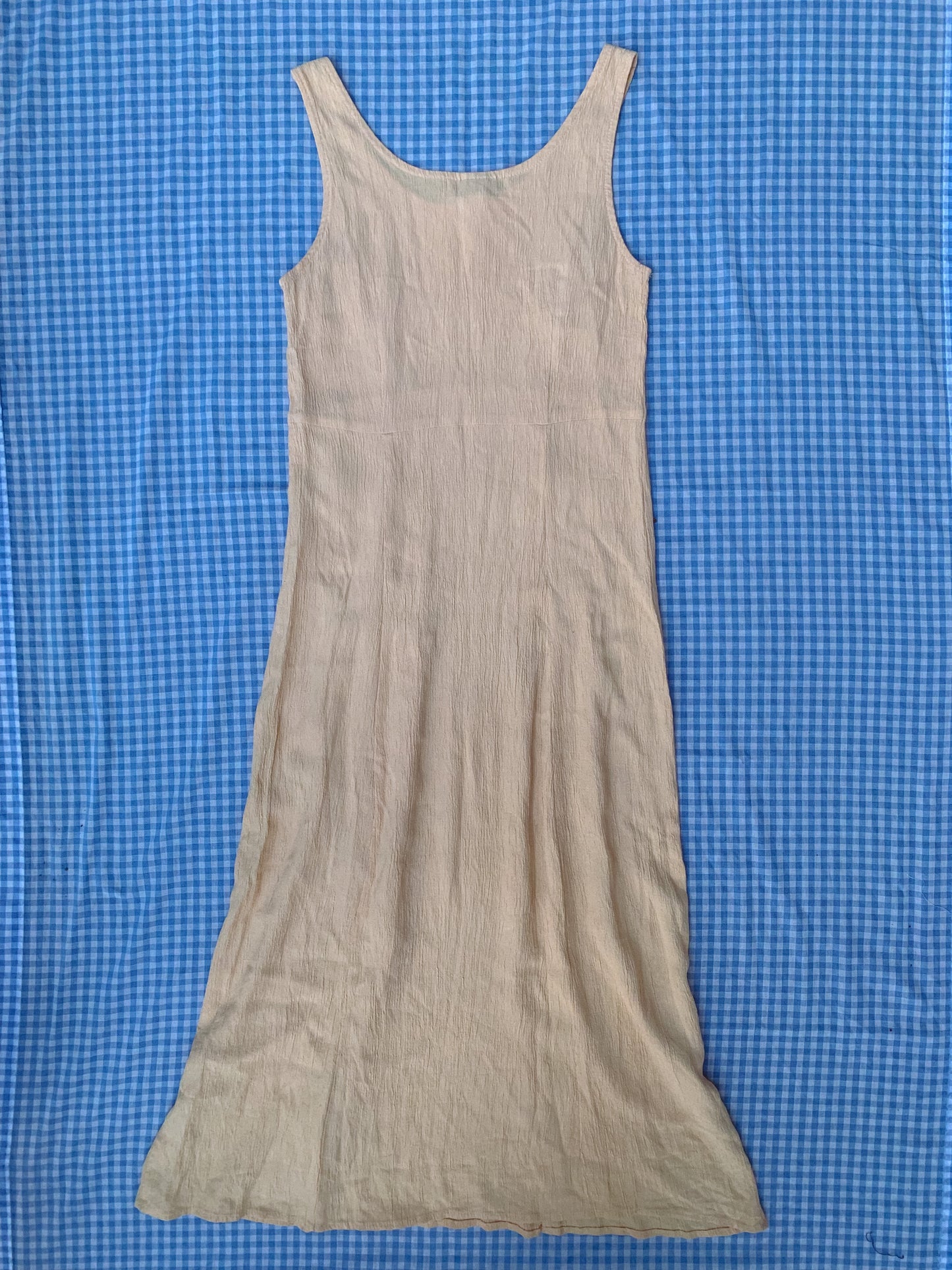 sunflower seed slip dress (S/M)