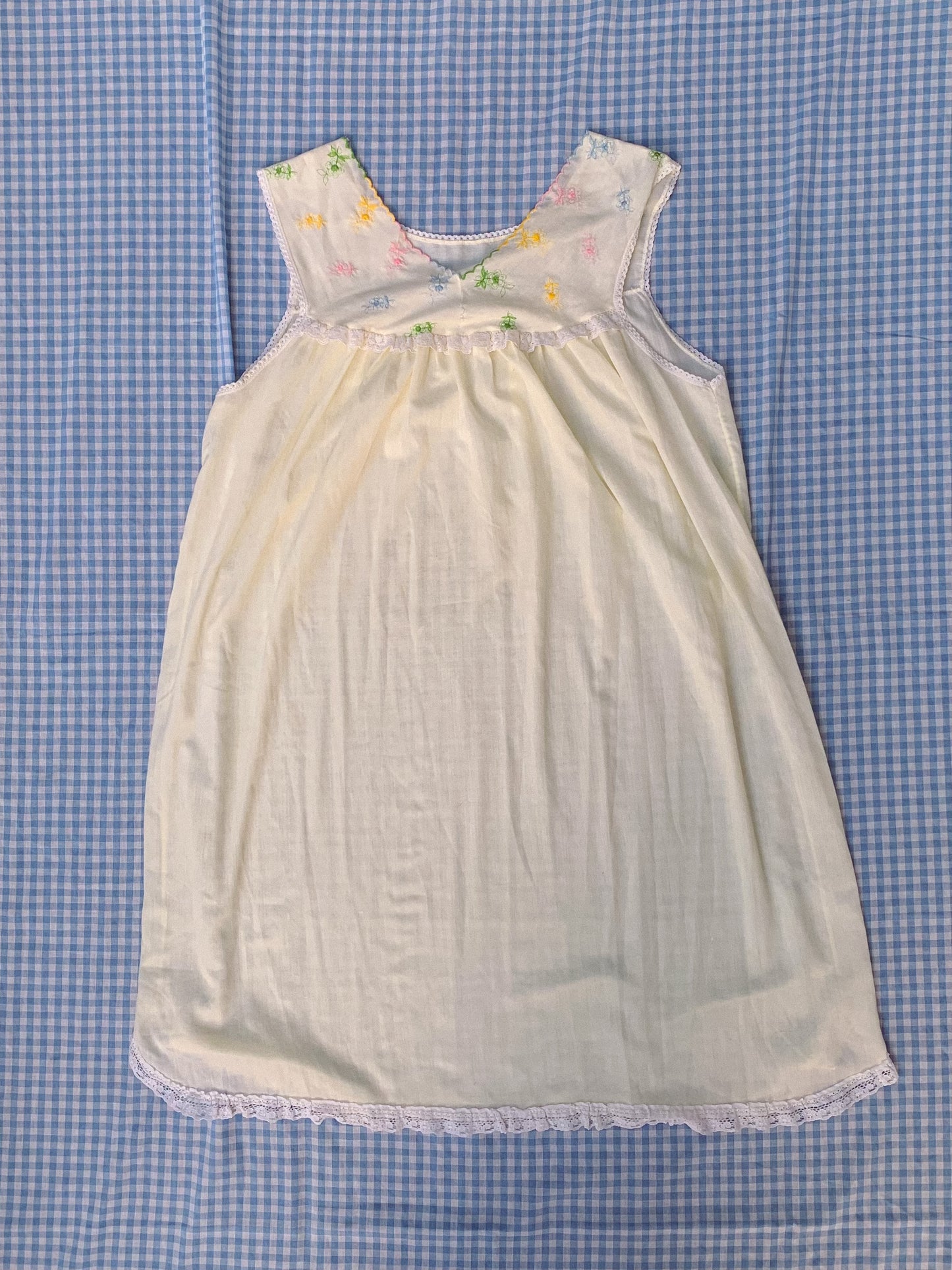 yellow babydoll slip (S-L)