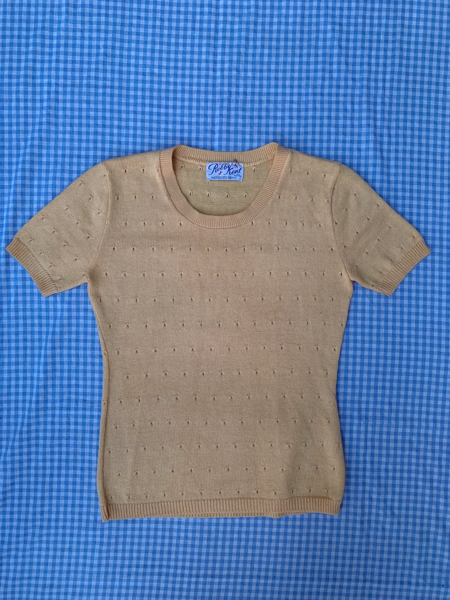 swiss cheese sweater (XS-M)