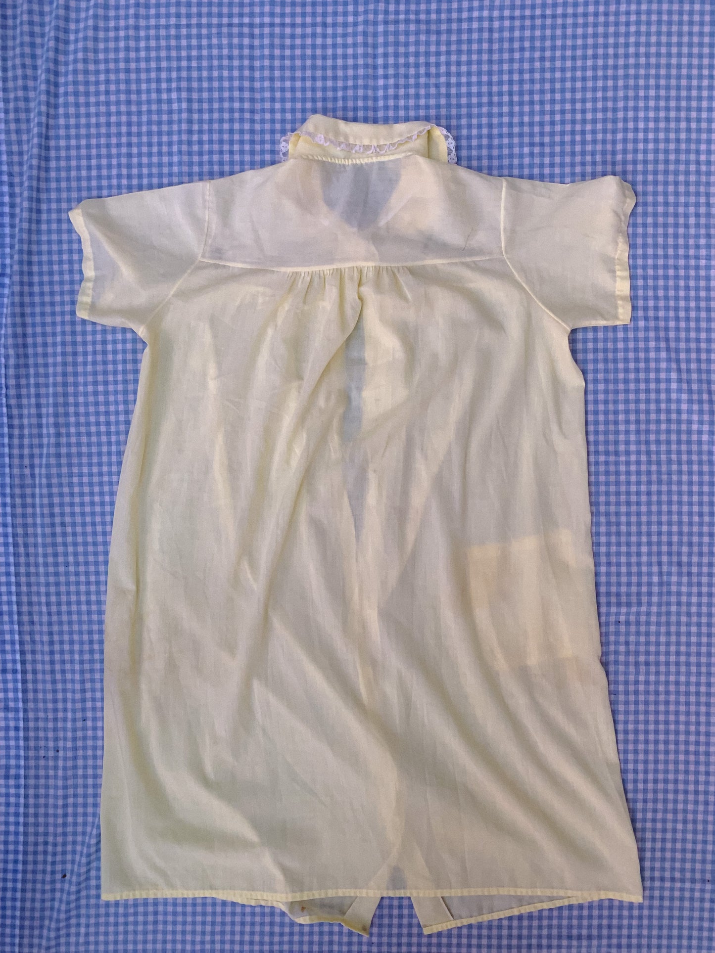 yellow slip robe (S-L)