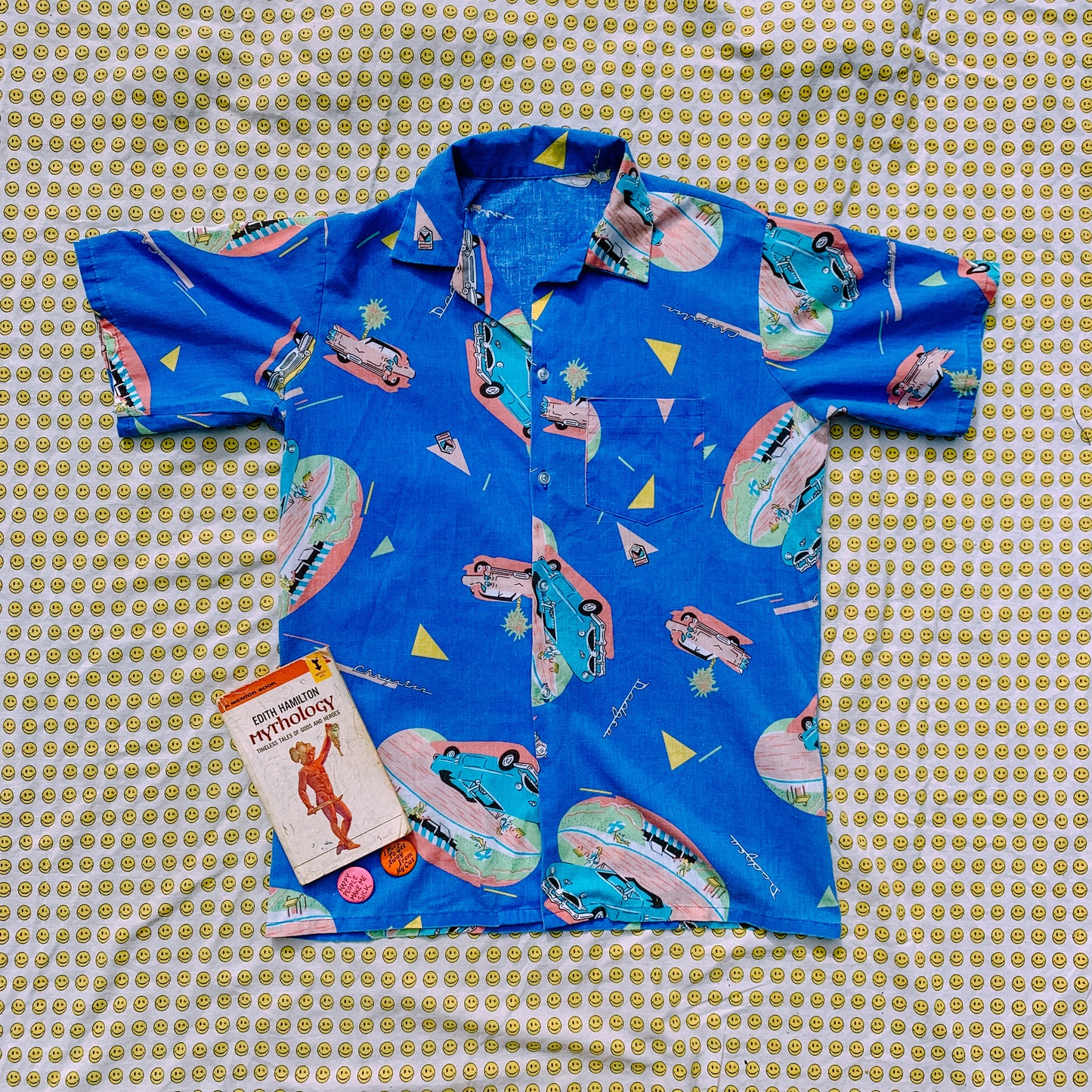 late night cruise button down (M/L)