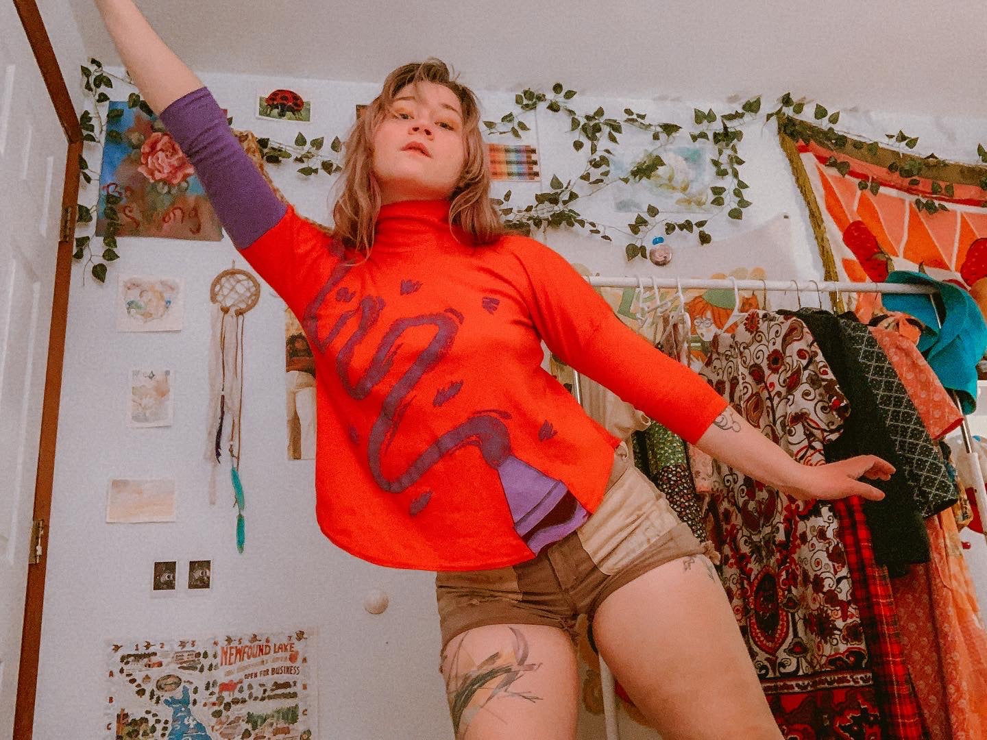 art h0e baseball tee (XS-M)
