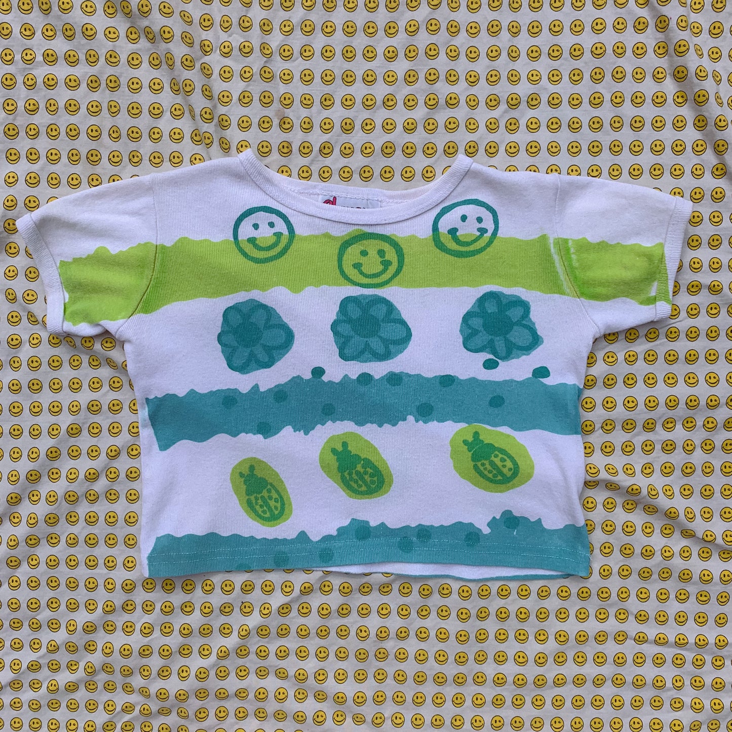 smiley baby tee (XS-M)