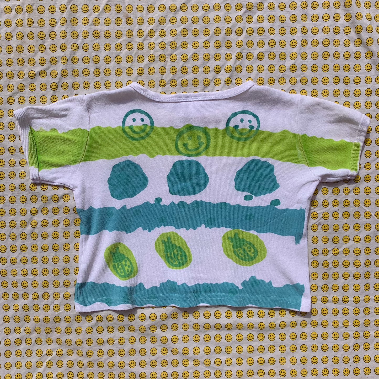 smiley baby tee (XS-M)