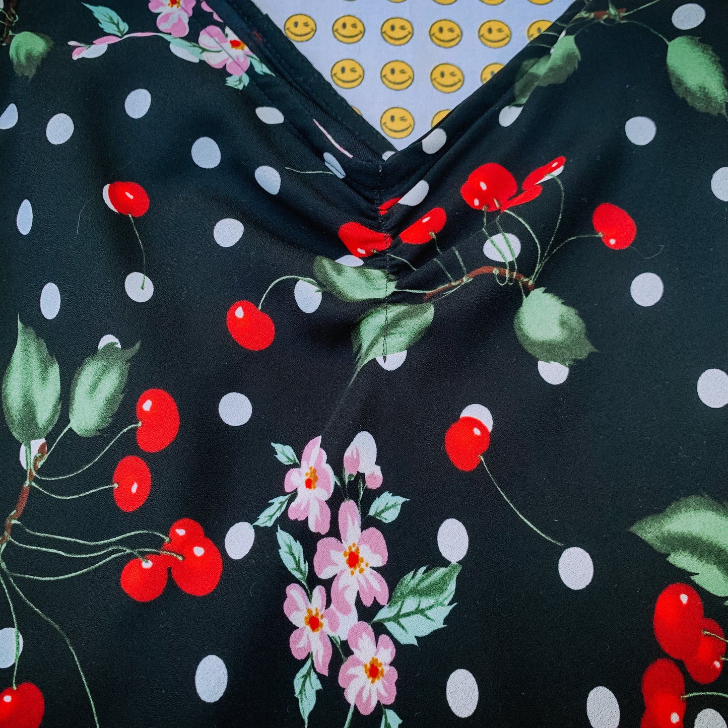 cherry b0mb (too obvious?) slip dress (M)