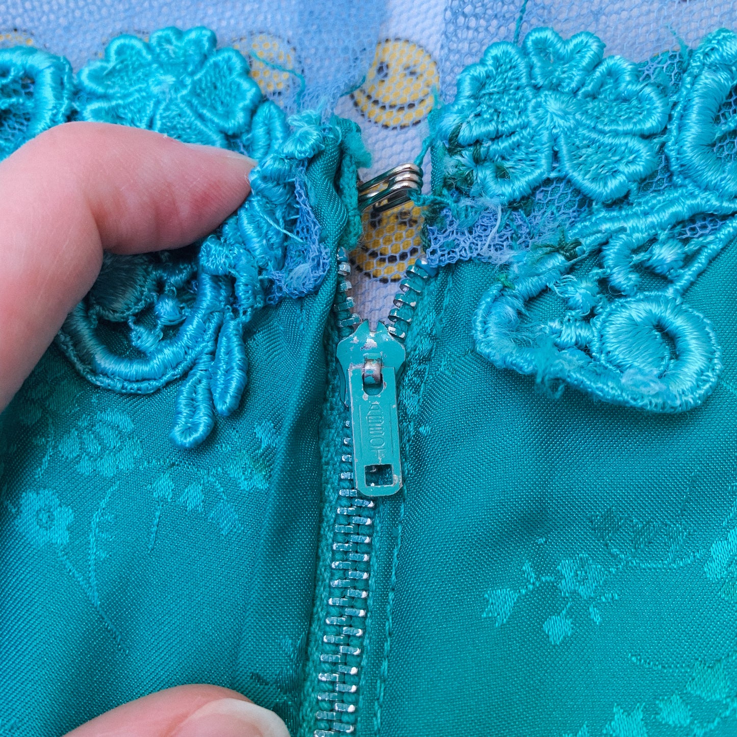 a (midi) dress fit for aquamarine royalty (S / M)