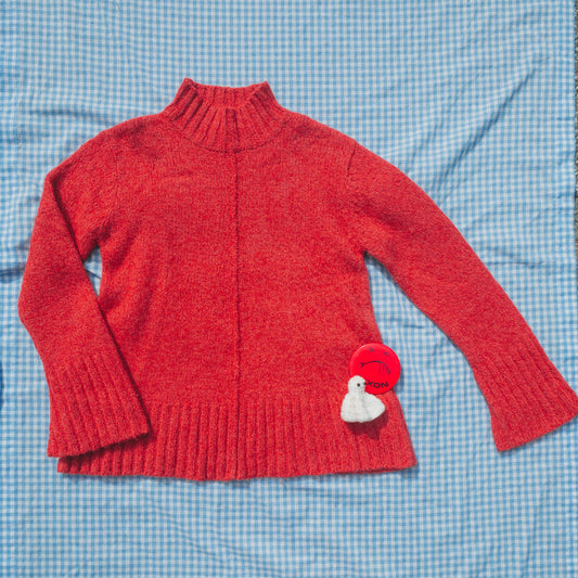 apple (and bell) bottomed sweater (L/XL)