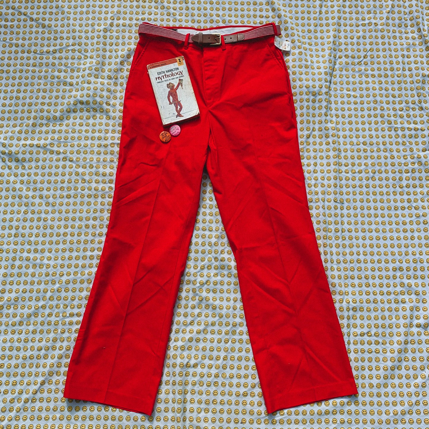 deadstock red hot pants(XS/S)